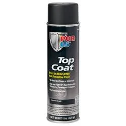 Paint Por 15 45918 For Coating Storage Tanks/ Machinery/ Structural Steel/ Steel Doors/ Fire Escapes/ Conveyors To Prevent Rust And Provide Permanent Protection, Chassis Black, Aerosol Can, 15 Ounce