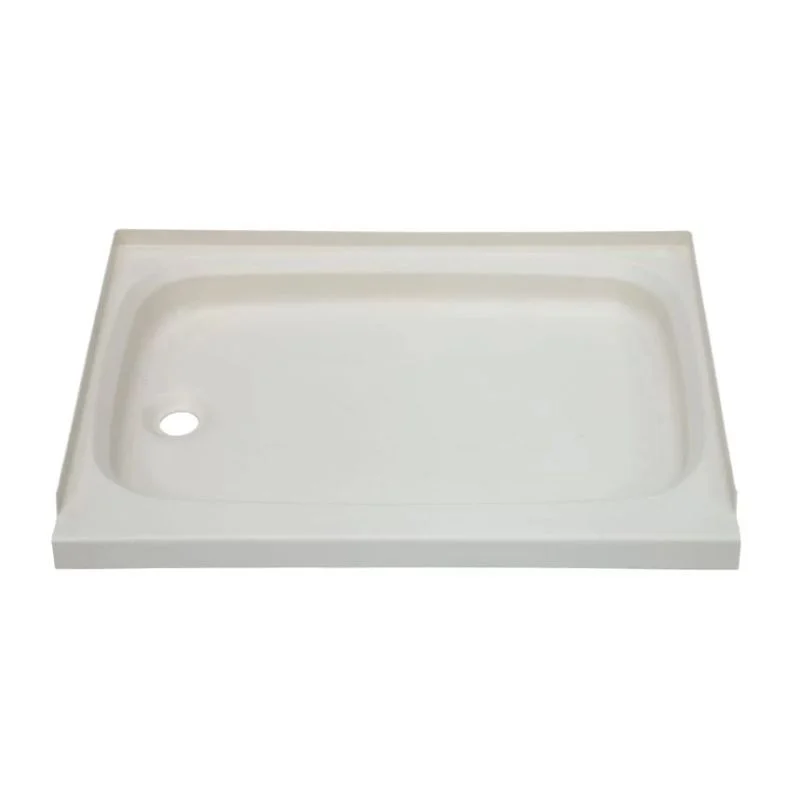 Lippert Components Better Bath 36" x 24" Left Hand Drain Shower Pan - Parchment