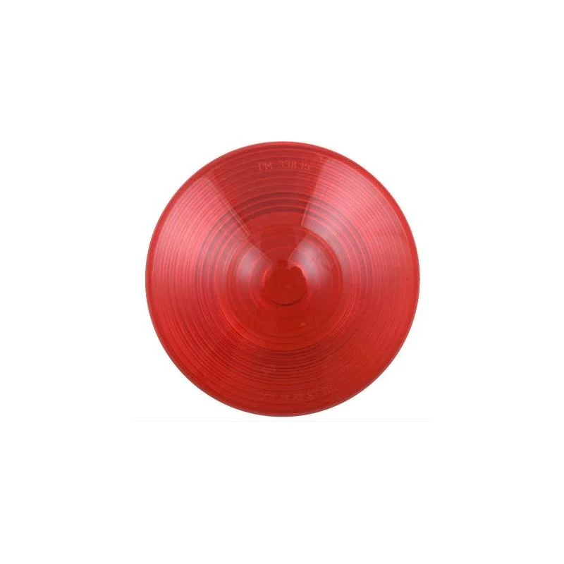 Peterson Mfg Red Round Turn Signal Parking Side Marker Light Lens