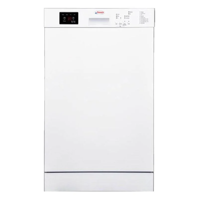 Pinnacle White 18 Inch Wide Built In Dishwasher