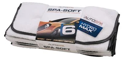 Polishing Cloth Carrand 45625AS Spa-Soft; Used For Washing/ Drying/ Polishing And Detailing Towel; 12 x 16" Cloth; Microfiber