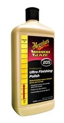 Polishing Compound Meguiars M20532 Mirror Glaze; Removes Light Swirls and Adds Gloss Clarity; Ultra Finishing Compound; Liquid; 32 Ounce