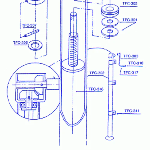 rieco-titan 443164 inner tube assembly *SPECIAL ORDER*