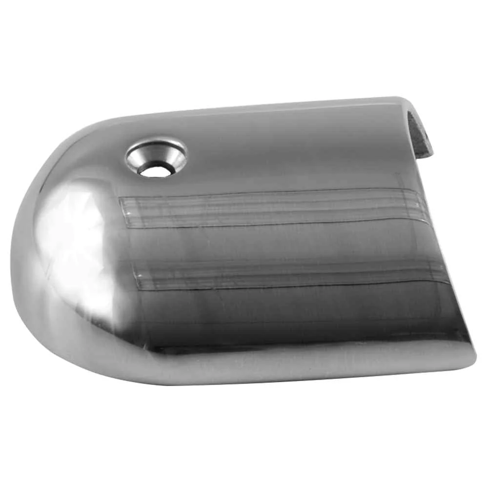 Rub Rail End Cap - 1-7/8" - Stainless Steel