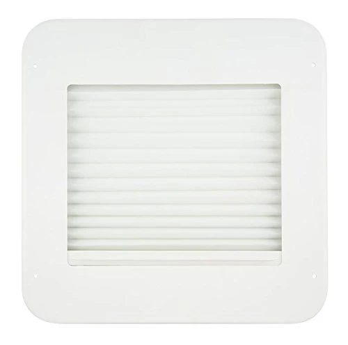 RV VENT SHADE WHITE