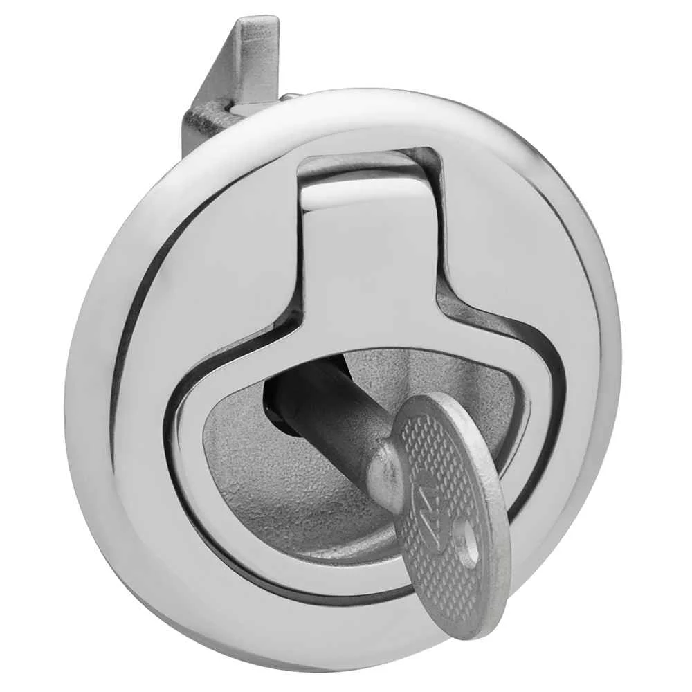 Slam Latch Stainless Steel Locking Ring Pull