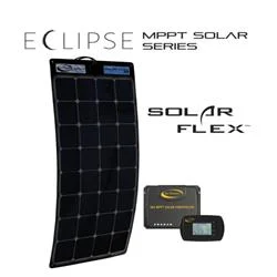 Go Power 83069 Eclipse MPPT Solar Series Solar Kit, 190 Watt, Flexible Solar Panel