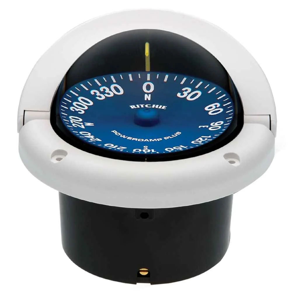 SS-1002W SuperSport Compass - Flush Mount - White