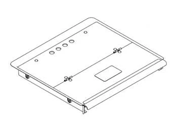 Invision/Suburban 3088A Stove Top Cover (Fits Suburban SR/ SC Models)