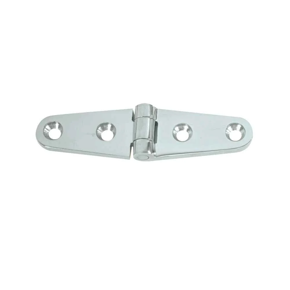 Strap Hinge - 304 Stainless Steel - 4" x 1-1/8"