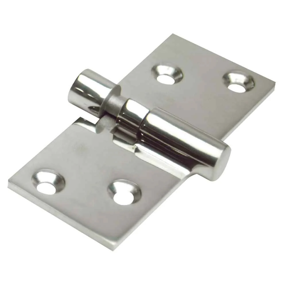 Take-Apart Motor Box Hinge (Locking) - 316 Stainless Steel - 1-1/2" x 3-5/8"