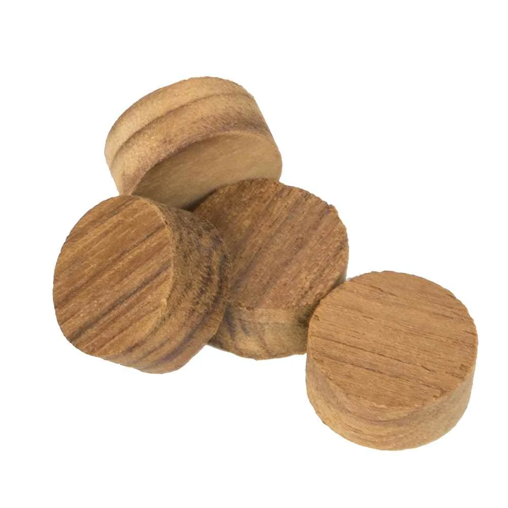 Teak Plug - 1" - 20 Pack