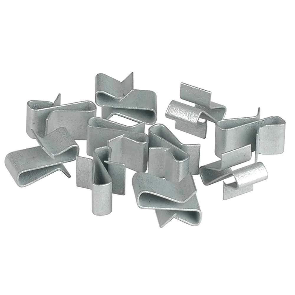 Trailer Frame Clips - Zinc - 3/8" Wide - 10-Pack