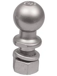 HUSKY TOWING 2 Ball 3500 LB Gross Tow Cap 34 Shank Dia 134 Shank Lgth Chrome Packaged 34917
