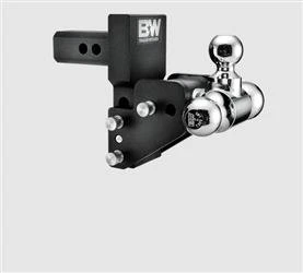 B&W Trailer Hitches TS10064BMP Tow & Stow Trailer Hitch Ball Mount, Fits 2" Receiver