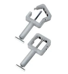 Trailer Landing Gear Pull Pin Barker Mfg. 31857 Snaps Lite, Use With 2-1/2" Square Fifth Wheel Legs, 3/8" Diameter, Space-Age Composite