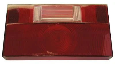 Peterson Mfg. V25912-25 Replacement Trailer Tail Light Lens For Peterson Trailer Light Part Number 25912, Red, Single