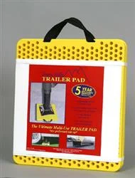 Trailer Stabilizer Jack Stand Pad AP Products 007-87825 Super Dolly, Use To Prevent Stabilizer Legs From Sinking Into The Ground, 100000 Pound Capacity, 15" Width x 17" Depth x 1" Thick