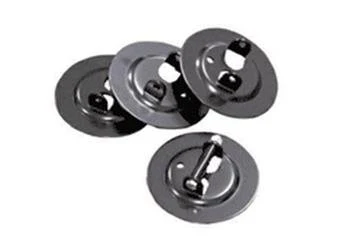 Trailer Stabilizer Jack Stand Pad BAL RV 23035 Use With Light Trailer Stabilizing Jack Part Numbers 23025 And 23026, Provides A Firm Footing On Loose Ground, 1000 Pound Capacity, 6" Diameter, Set Of 4