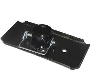 Trailer Stabilizer Jack Stand Pad BAL RV 29056B Use To Stabilize Trailer Tongue Jack Foot, 2000 Pound Capacity, 8" x 4" x 1-3/4" Height, Short