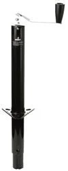 HUSKY TOWING Man Top Wind Jack 1000 LB Cap BoltOn Or WeldOn Black Steel Inc Mnting Bracket 88126