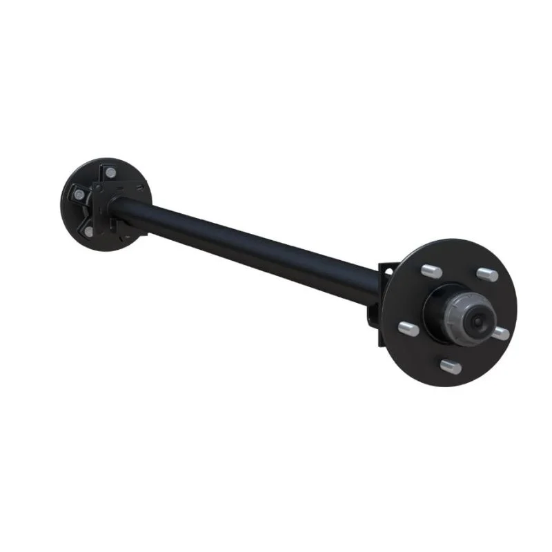 Lippert 2K Idler Straight 71/58 Spring 5 Bolt Hub Trailer Axle Kit