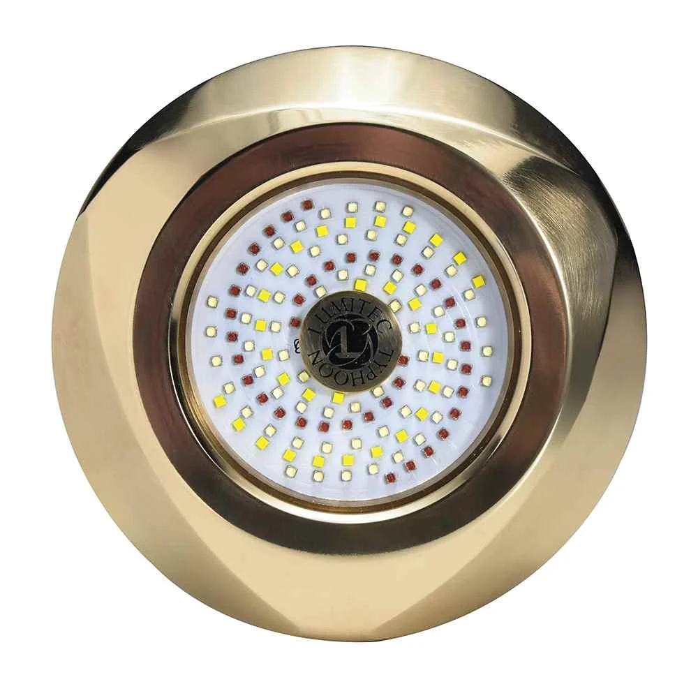 Typhoon Underwater Bronze Thru-Hull LED Light - RGBW Spectrum
