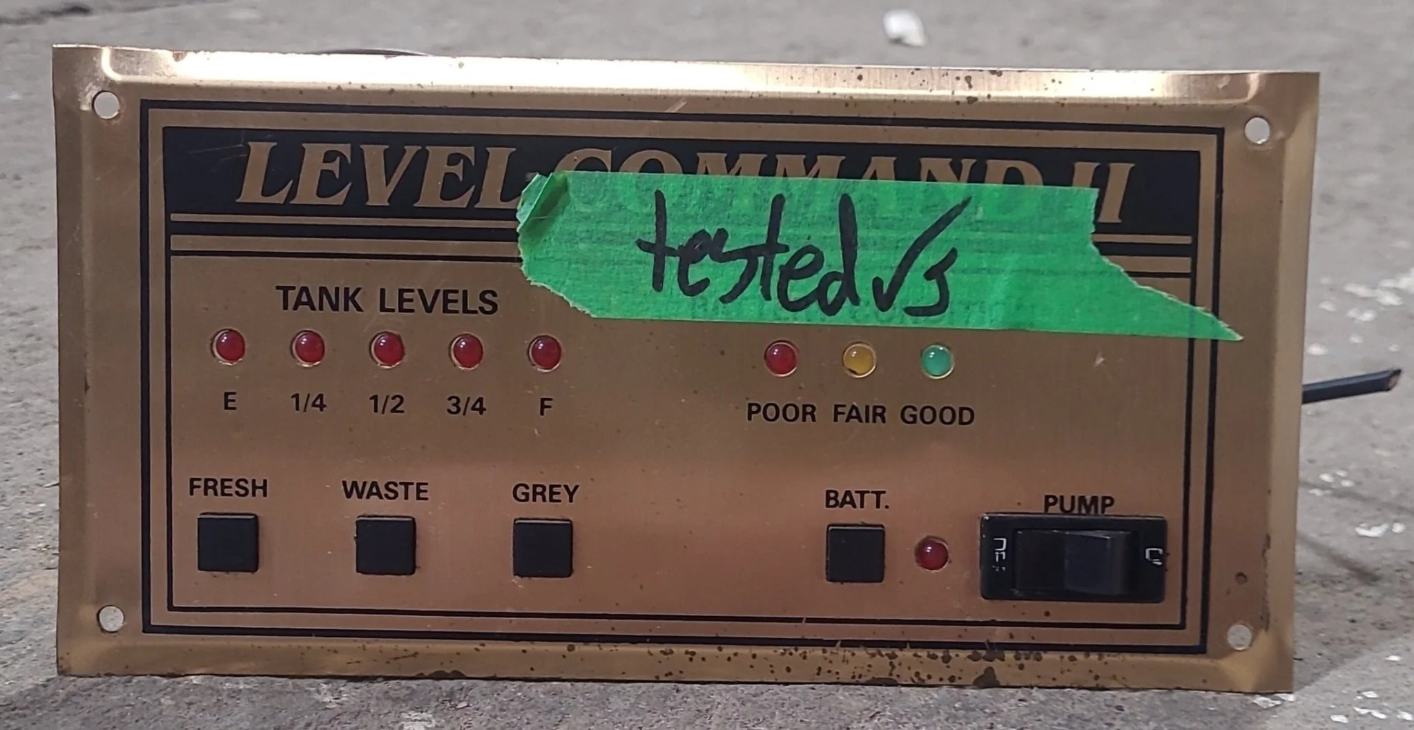Used Level Command II Control Panel