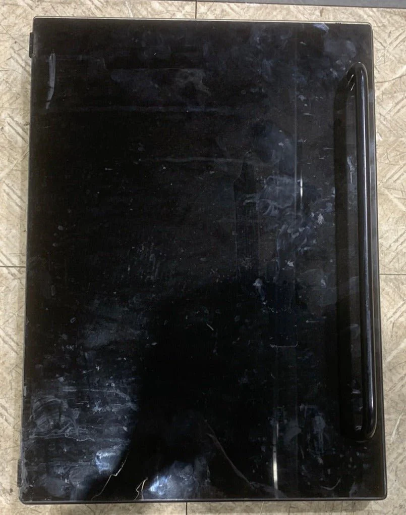 Used Magic Chef Oven Door(BLACK FACEPLATE) 19 1/4" x 14 1/4"