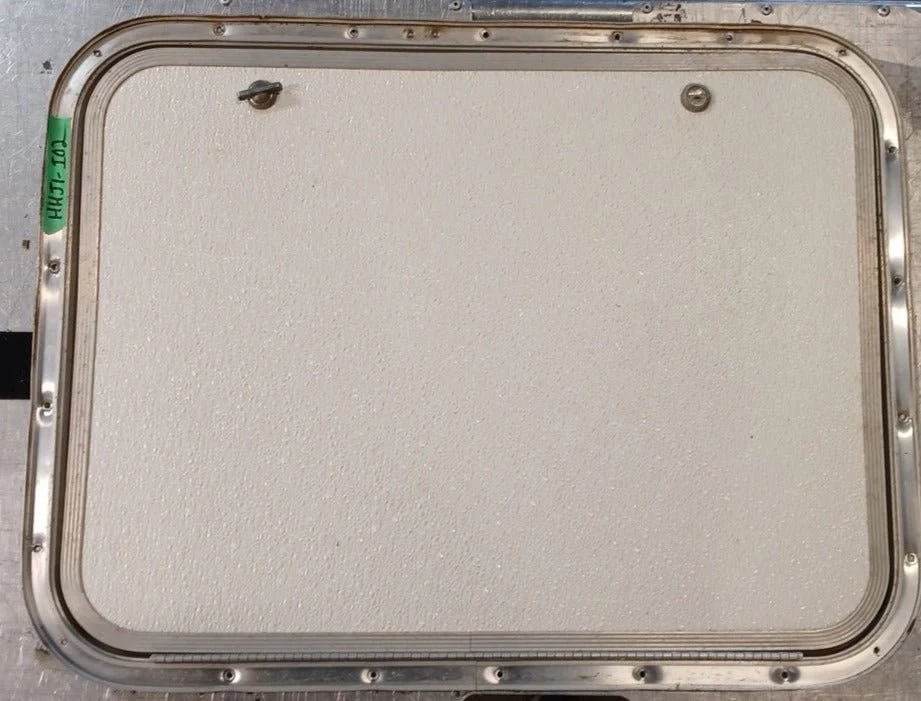 Used Radius Cornered Cargo Door 23 3/4" x 17 3/4" x 5/8"D