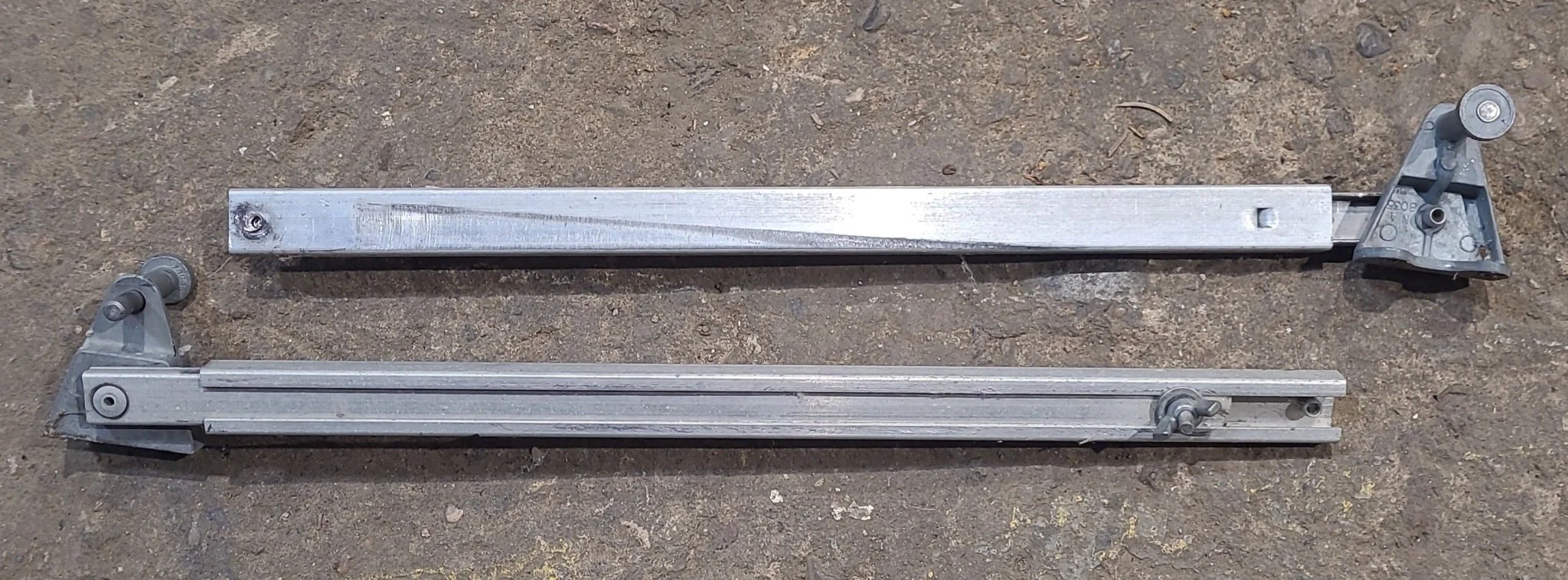 Used Rock Guard Window Arm 13"- pair