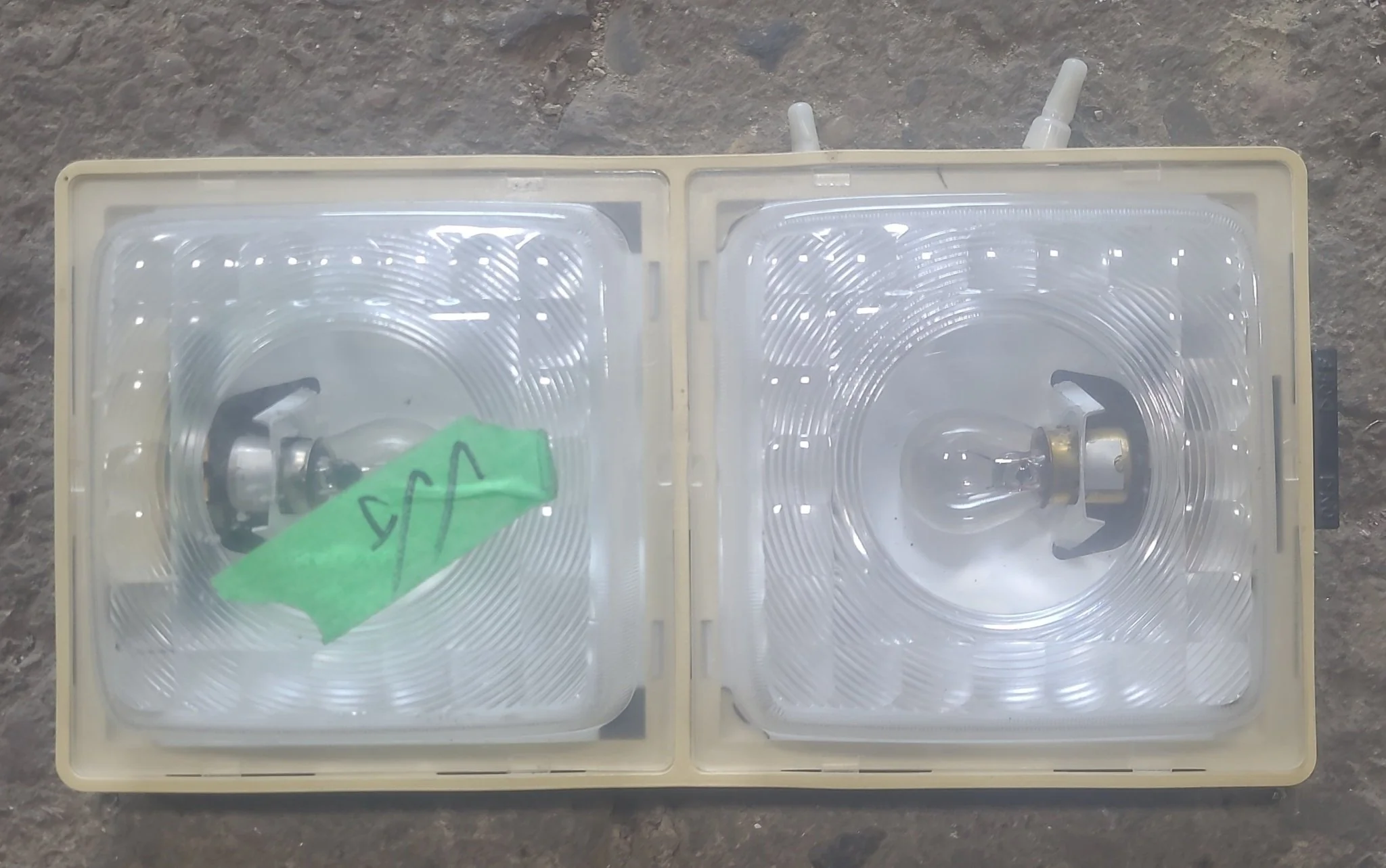 Used RV interior light Fixture - 30-73-020 - *DOUBLE*