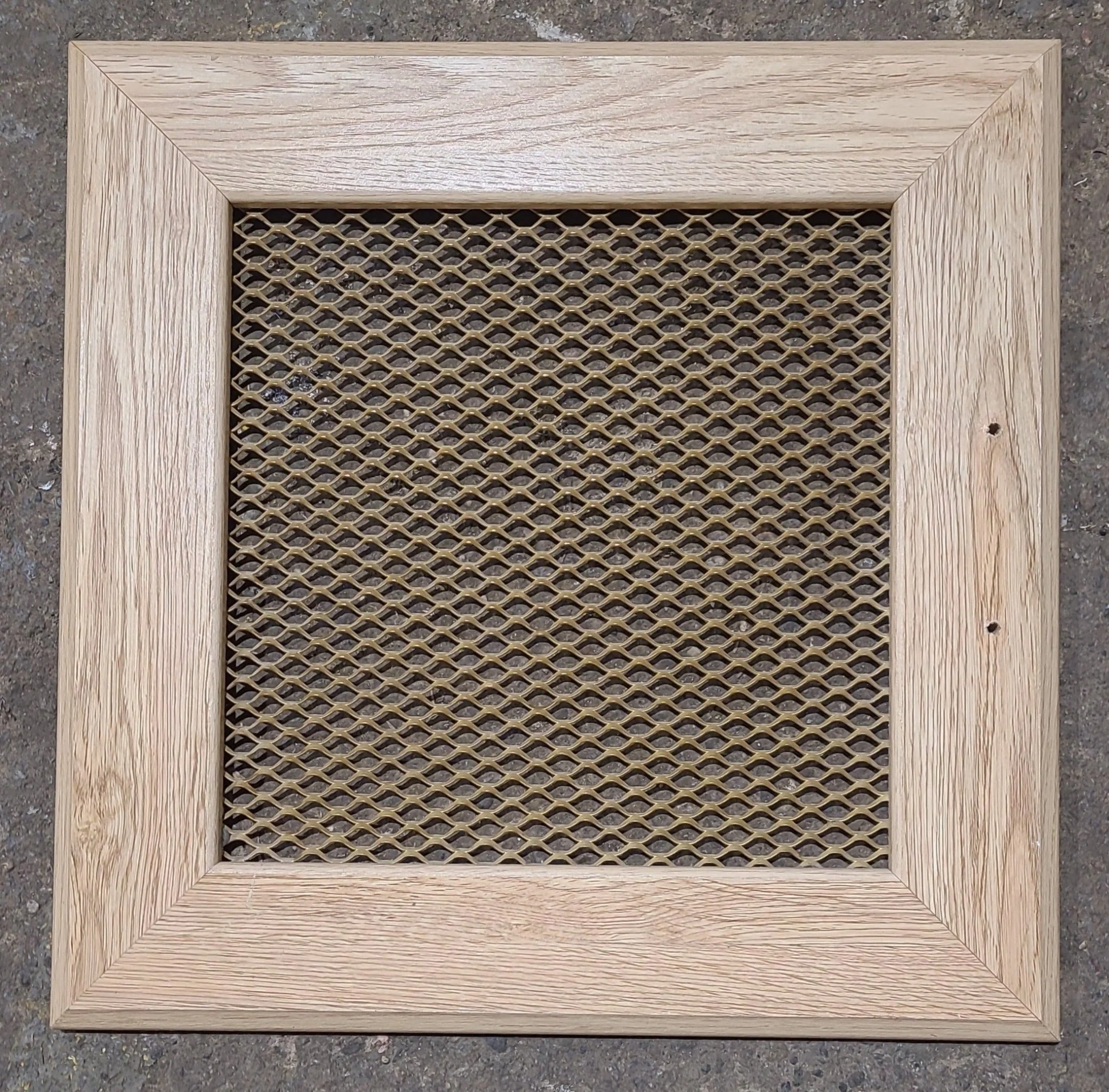 Used Wooden RV Interior Furnace Access Door 15 1/8" W X15" H