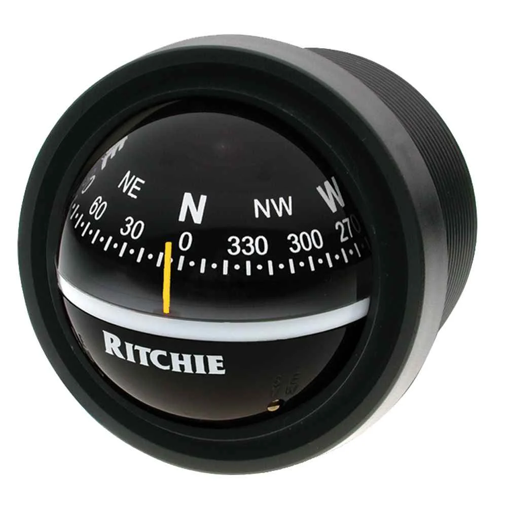 V-57.2 Explorer Compass - Dash Mount - Black