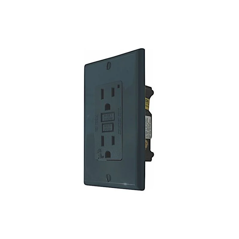 Valterra 15 Amp 120V GFI Receptacle - Black
