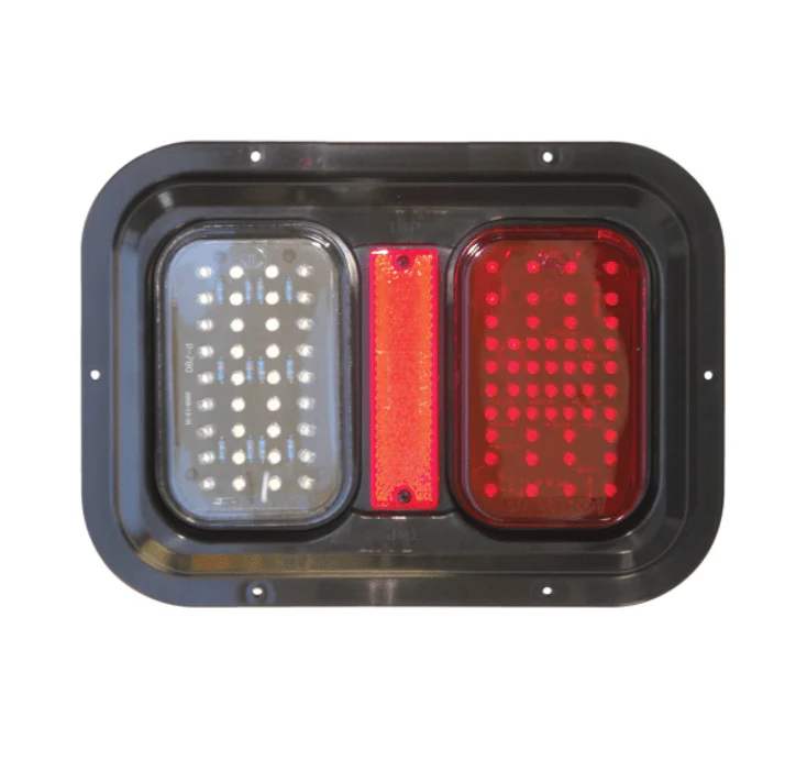 Valterra DG52721PB Diamond Group Stop/Turn/Tail Light - Amber/Red