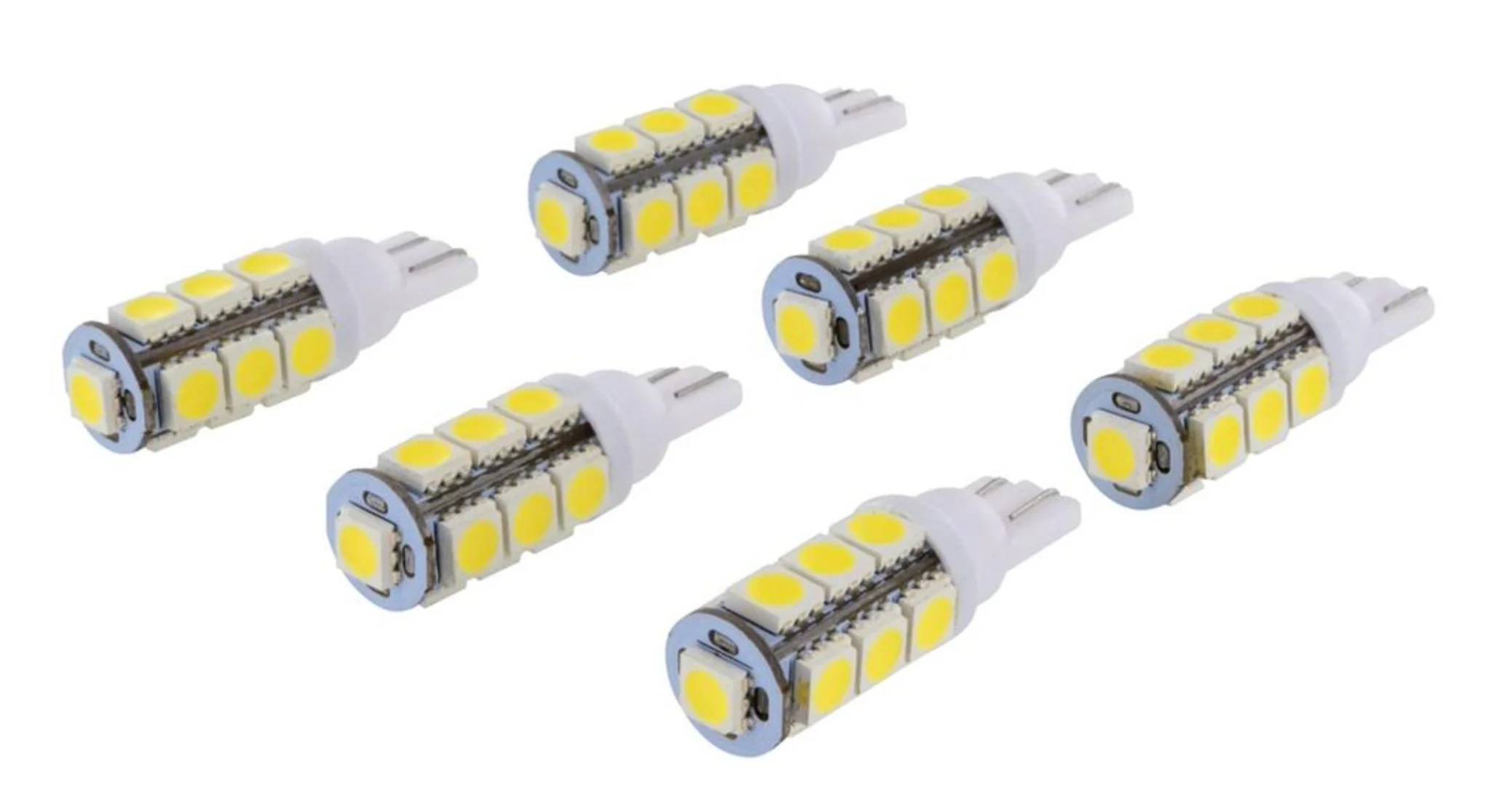 Valterra DG726096VP - 906/921 LED Light Bulb - Wedge Base - 360 Degree - 215 Lumens - Cool White - Qty 6