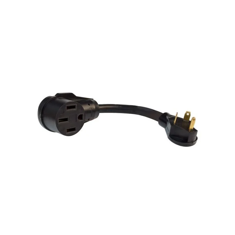 Valterra Mighty Cord Adapter, 30 Amp Male to 50 Amp Female
