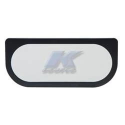 Vanity Mirror K-Source V114 3 1/2" x 7 3/4", Clip On, Black