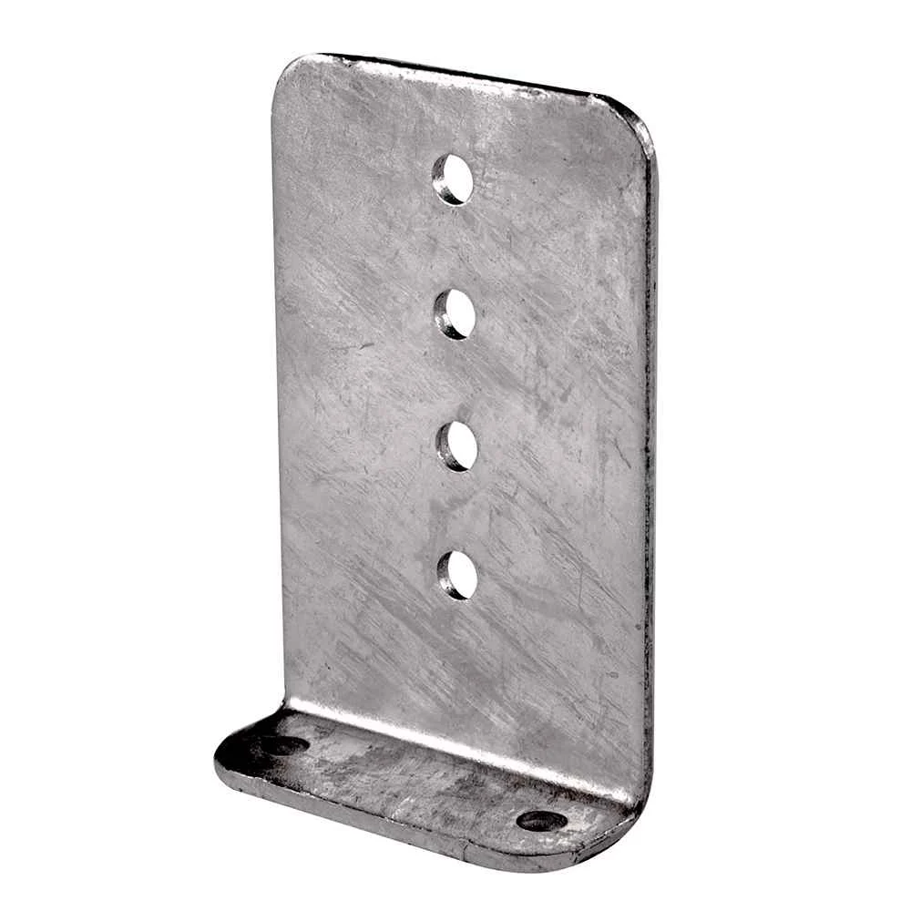 Vertical 90-deg Bunk Bracket - 5" x 8" - Aluminum