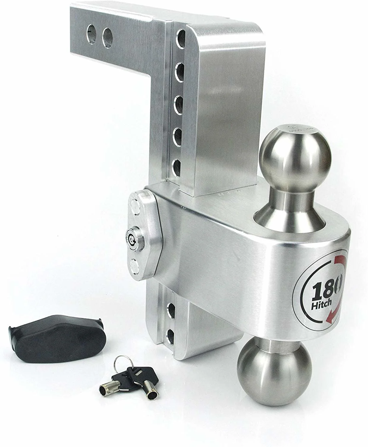Weigh Safe 180 HitchDrop Hitch WSS Combo Ball 8 Drop For 2 Shank LTB8-2
