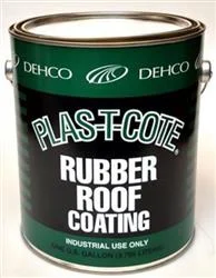 Heng's Industries 16-46128-4 Rubber Roof Coating, White - 1 Gallon