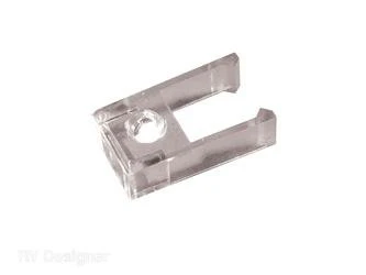 RV Designer A135 Window Curtain Track End Stop, Set of 2