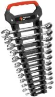 Wrench Performance Tool W30642 Ratcheting Combination, 8 Millimeter/ 9 Millimeter/ 10 Millimeter/ 11 Millimeter/ 12 Millimeter/ 13 Millimeter/ 14 Millimeter/ 15 Millimeter/ 16 Millimeter/ 17 Millimeter/ 18 Millimeter/ 19 Millimeter, 5 Degree Closed Head A
