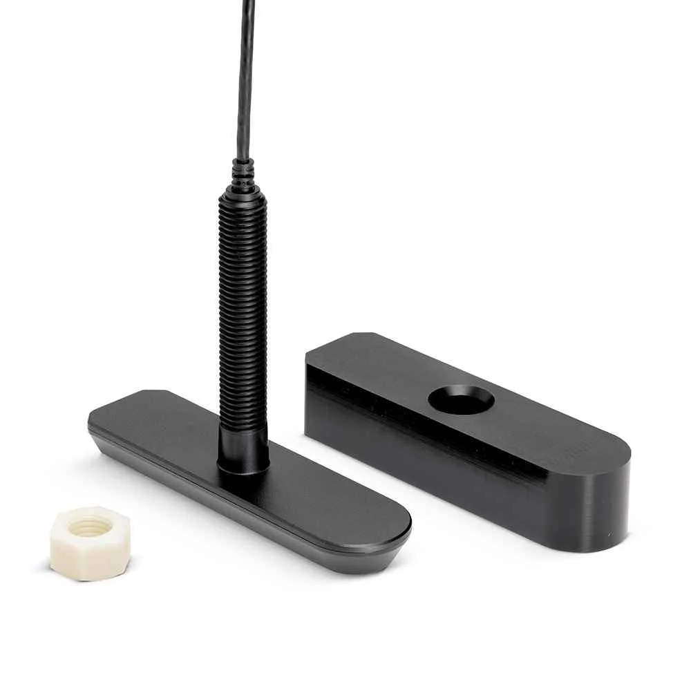 XPTH-9-HW-MSI-T MEGA SI+/DI+ Dual Spectrum CHIRP Plastic Thru-Hull Transducer w/Temp